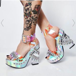Dolls Kills Sugar Thrillz Platform Heels